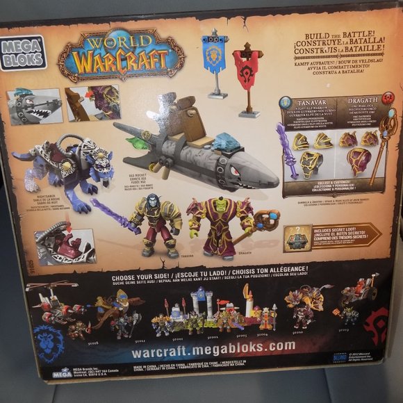 Mega Bloks World of WarCraft Barrens Chase 91025 NEW (2012)